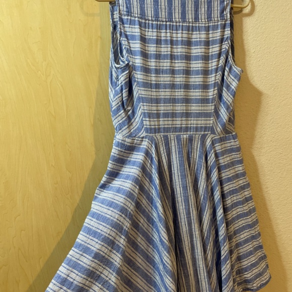 Women Large Vintage Country Girl Picnic Dress Button Down Chest Collar - Picture 5 of 7